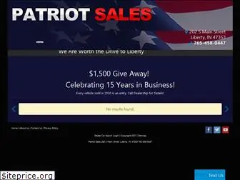 thepatriotsales.com