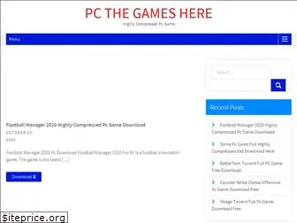 thepcgameshere.com