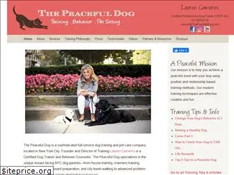 thepeacefuldog.com