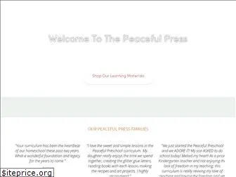 thepeacefulpreschool.com