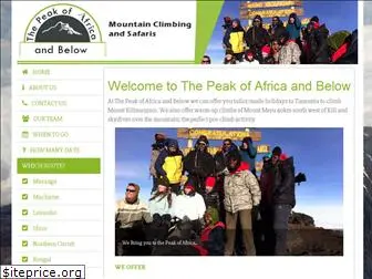 thepeakofafrica.com