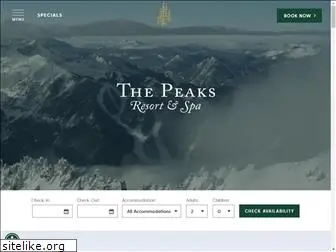 thepeaksresort.com