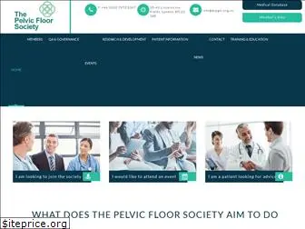 thepelvicfloorsociety.co.uk