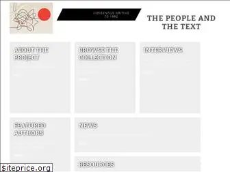 thepeopleandthetext.ca