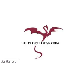 thepeopleofskyrim.co.uk