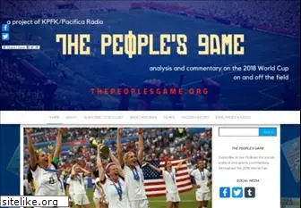 thepeoplesgame.org