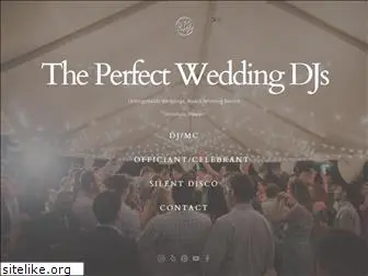 theperfectweddingdjs.com