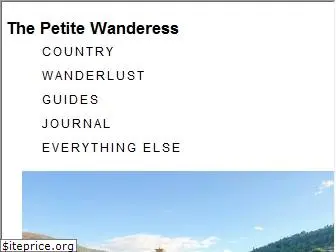 thepetitewanderess.com