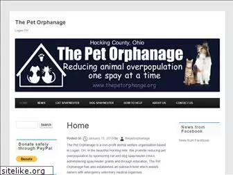 thepetorphanage.org