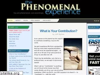 thephenomenalexperience.com