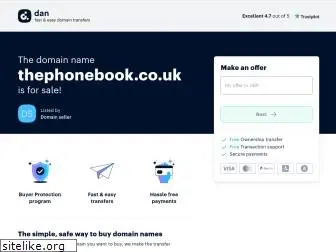 thephonebook.co.uk