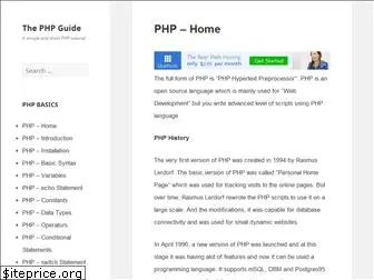 thephpguide.com