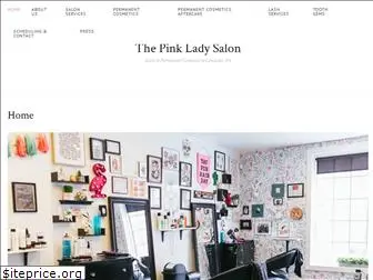 thepinkladysalon.com