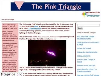 thepinktriangle.com