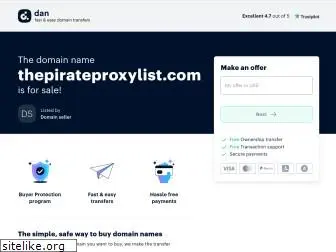 thepirateproxylist.com