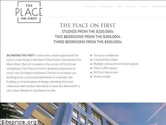theplaceonfirst.com