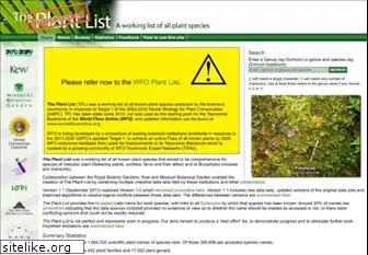 theplantlist.org