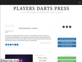 theplayersdartleague.com