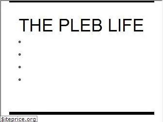 thepleblife.com