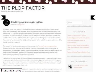 theplopfactor.wordpress.com