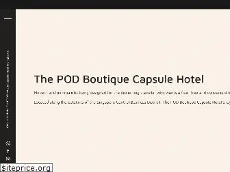 thepodcapsulehotel.com