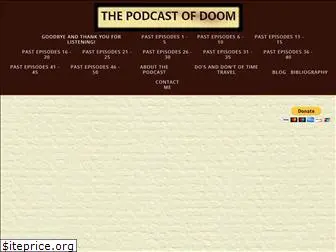 thepodcastofdoom.com