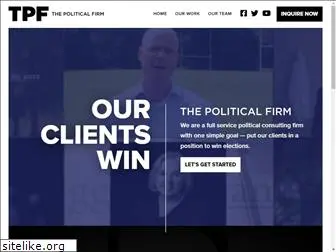 thepoliticalfirm.com