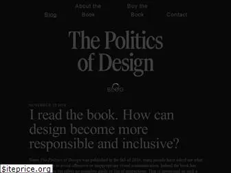thepoliticsofdesign.com