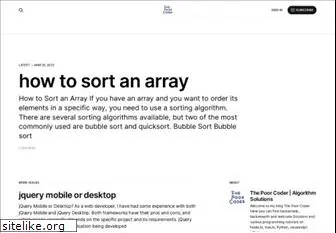 thepoorcoder.com