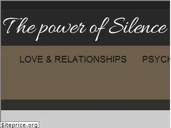 thepowerofsilence.co