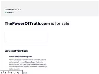 thepoweroftruth.com