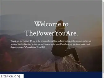 thepoweryouare.com