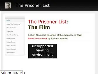 theprisonerlist.com