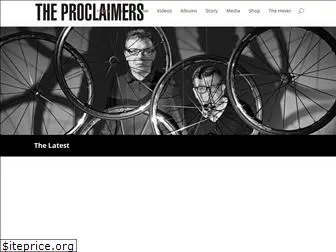 theproclaimersofficial.co.uk