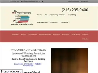 theproofreaders.com