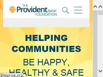 theprovidentbankfoundation.org