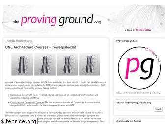 theprovingground.org