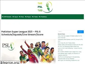 thepslt20.net