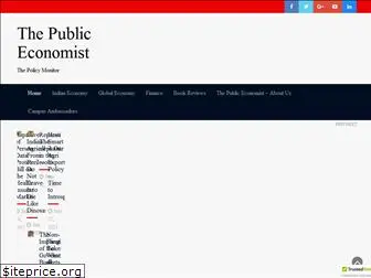 thepubliceconomist.com