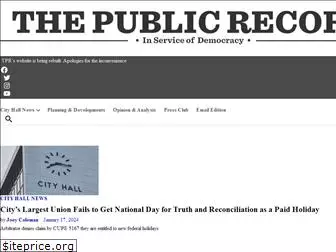 thepublicrecord.ca