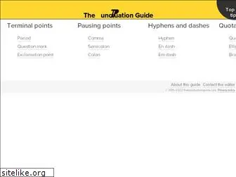 thepunctuationguide.com