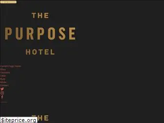 thepurposehotel.com