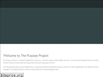 thepurposeprojectinc.com