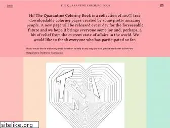 thequarantinecoloringbook.com