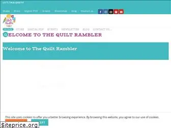 thequiltrambler.com