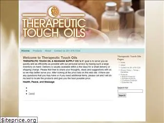 therapeutictouchoils.com