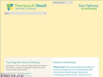 therapeutictouchontario.org