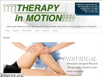 therapyinmotionrr.com