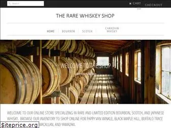 therarewhiskeyshop.com