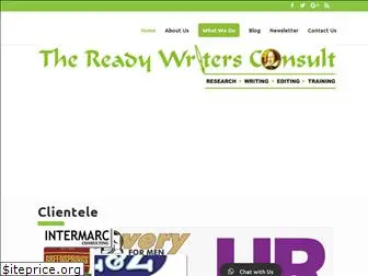 thereadywriters.com